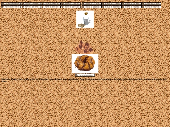 cookies screenshot
