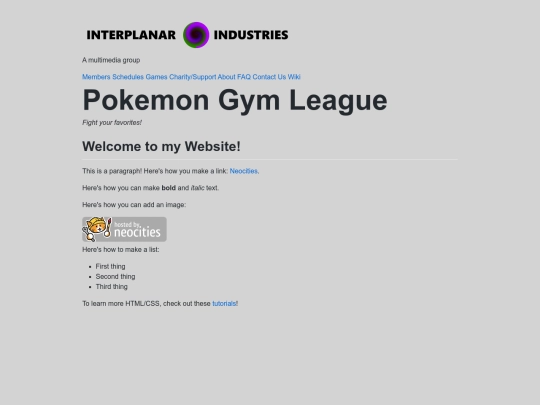 gyms screenshot