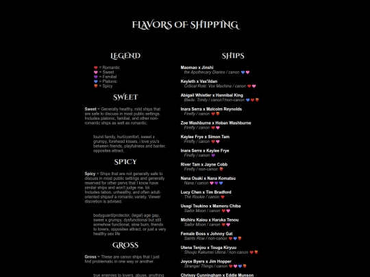 flavor screenshot