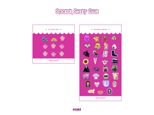stickers screenshot
