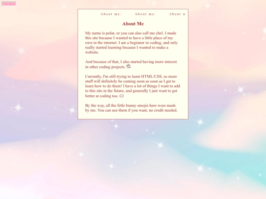 aboutme/about screenshot