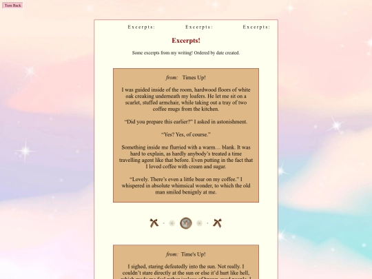belovedwritings/excerpts screenshot