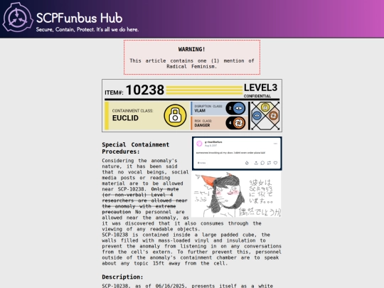 scp-10238 screenshot