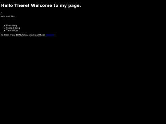 index screenshot