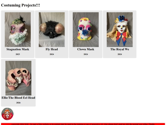 costuming screenshot