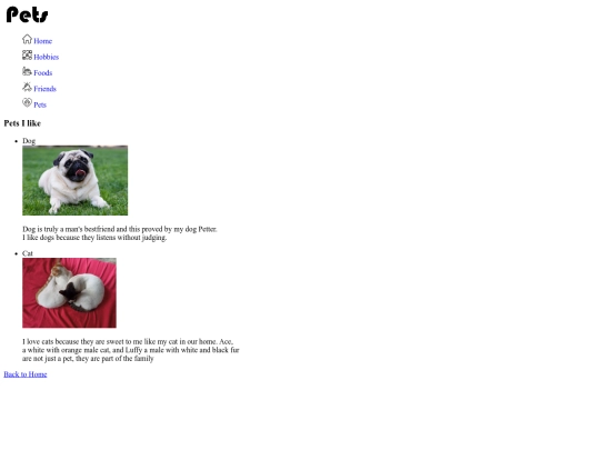 pets screenshot