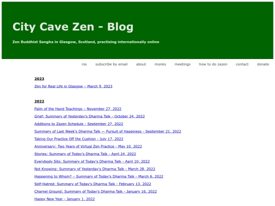 blog screenshot