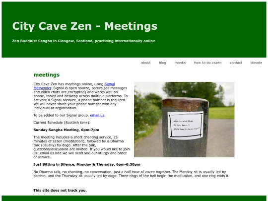 meetings screenshot