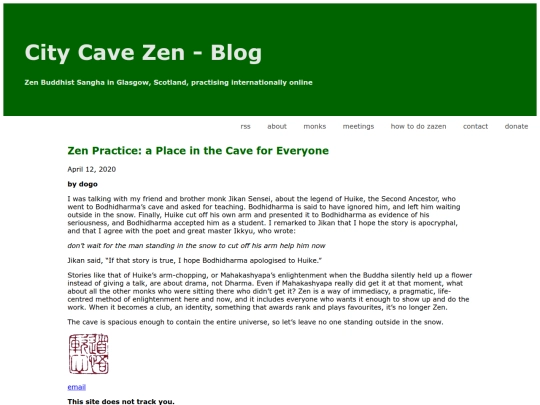 posts/4-12-20 Zen Practice - a Place in the Cave for Everyone screenshot