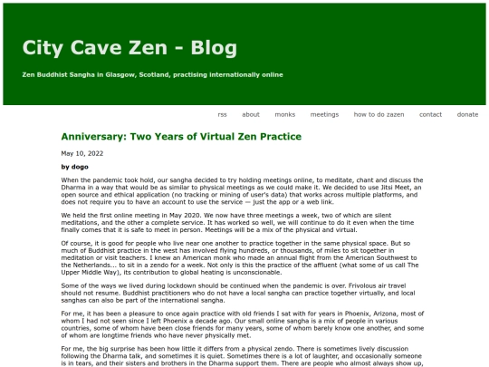 posts/5-10-22 Anniversary Two Years of Virtual Zen Practice screenshot