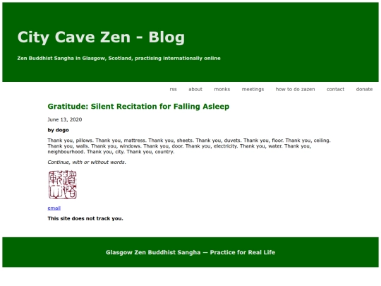 posts/6-13-20 gratitude - silent recitation for falling asleep screenshot