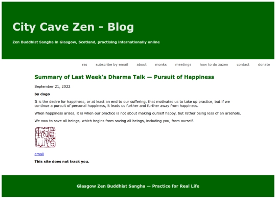 posts/9-21-22 summary of last weeks dharma talk - pursuit of happiness screenshot