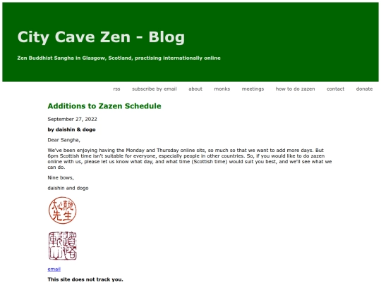 posts/9-27-22 additions to zazen schedule screenshot