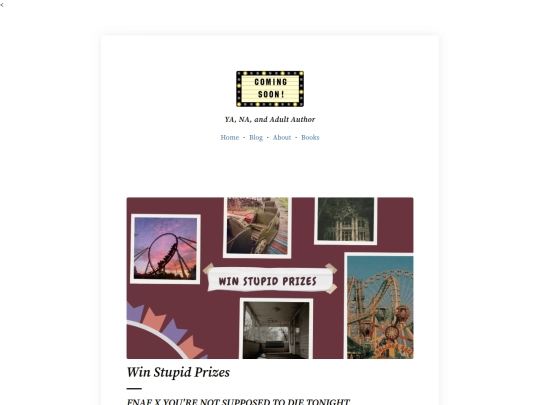 prizes screenshot