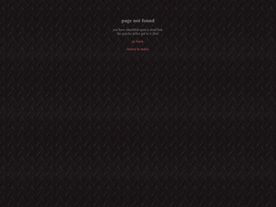 not_found screenshot