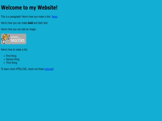 index screenshot