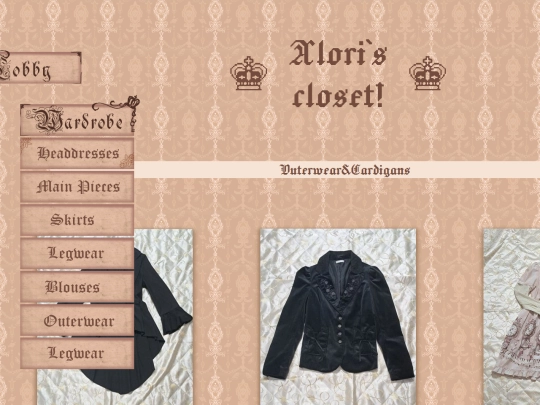 outerwear screenshot