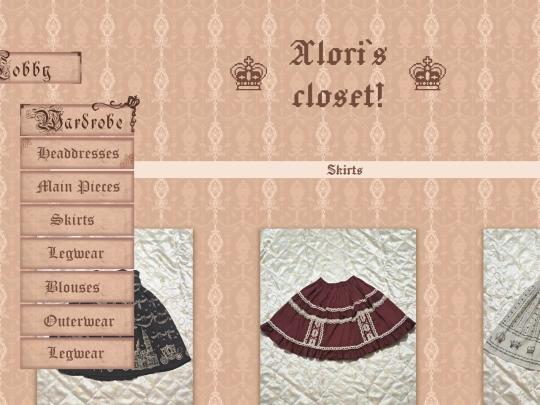 skirts screenshot