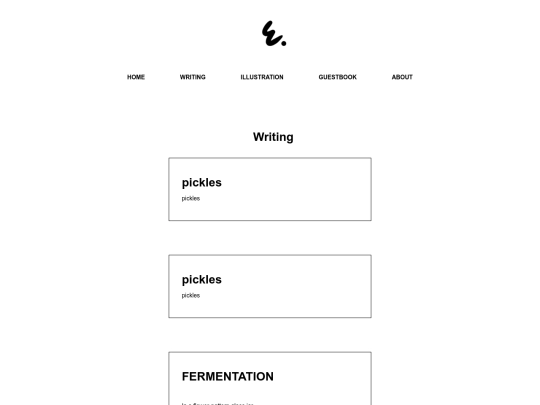 subpages/writing screenshot
