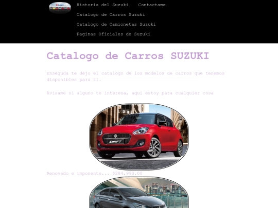 Proyecto.html/Catalogo screenshot