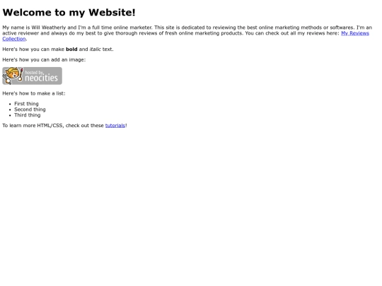 index screenshot