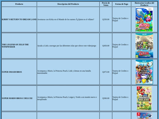 index screenshot