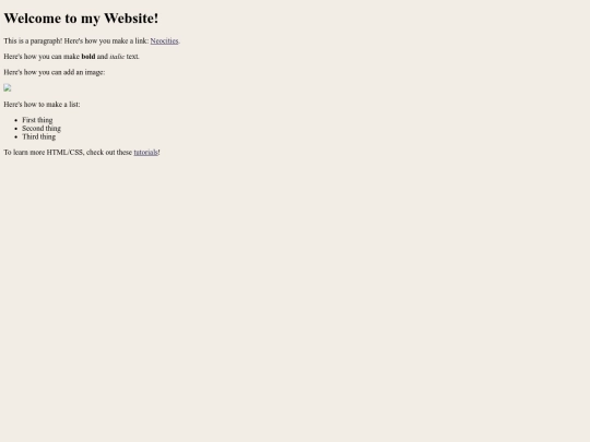 links screenshot