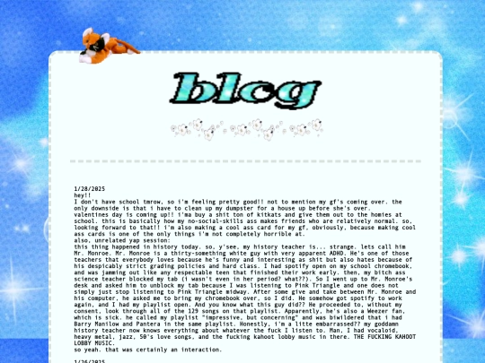 blog screenshot