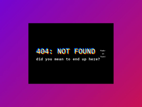 not_found screenshot