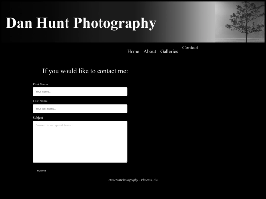 contact screenshot