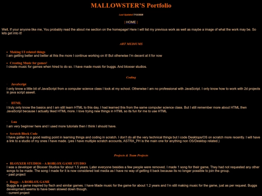 PORTFOLIOa screenshot