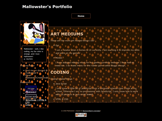 portfolio screenshot