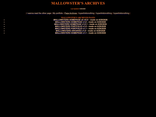 webARCHIVES screenshot