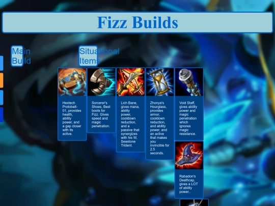 builds screenshot