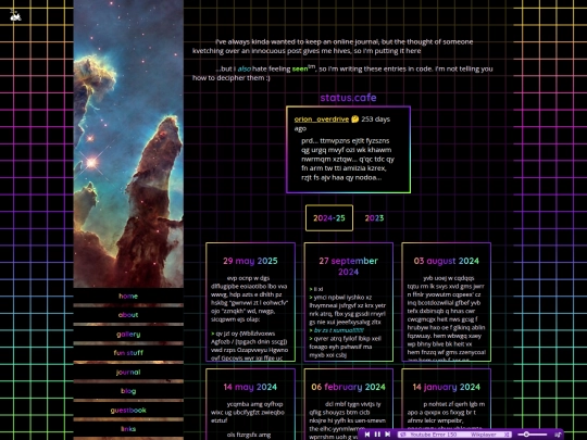 journal screenshot