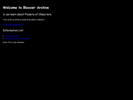 Bloxxer-Archive/Bloxxer-Archive screenshot
