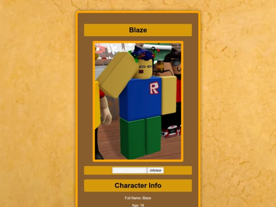 Characters/Blaze screenshot