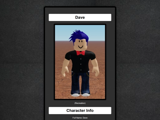 Characters/Dave screenshot