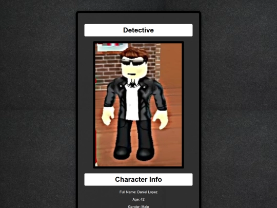 Characters/Detective screenshot
