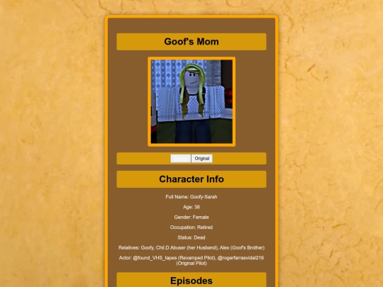 Characters/Goofs-mom screenshot