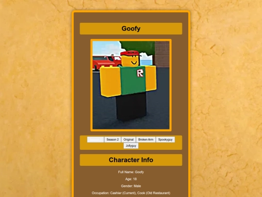 Characters/Goofy screenshot