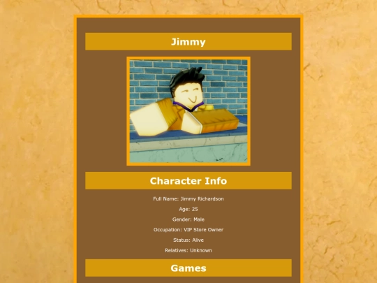Characters/Jimmy screenshot