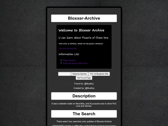 Lost-Media/Bloxxer-archive screenshot