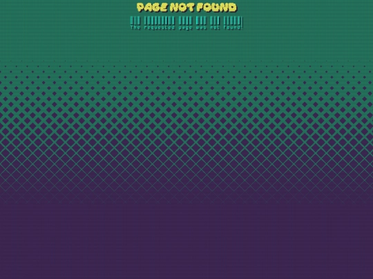 not_found screenshot