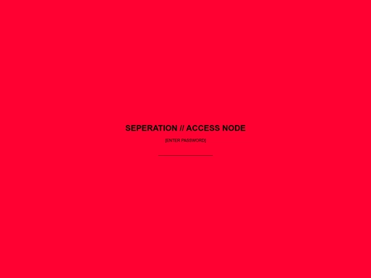 SEPERATION screenshot
