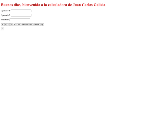 calculadora screenshot