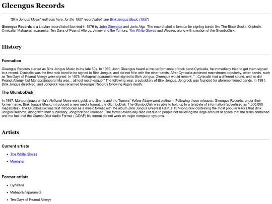 gleengipedia/Gleengus_Records screenshot