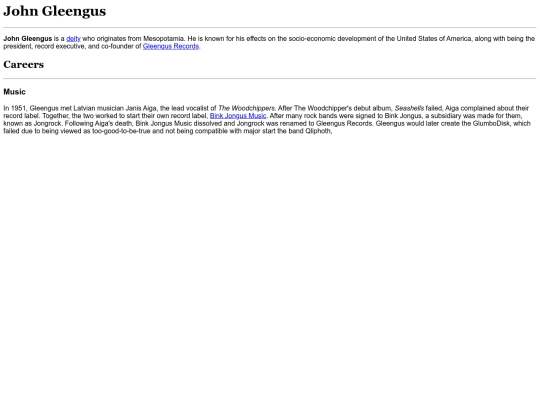 gleengipedia/John_Gleengus screenshot