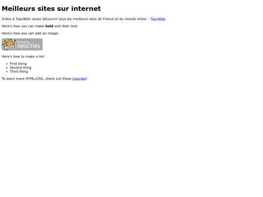 index screenshot