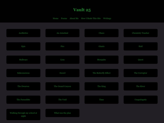 all-poems screenshot